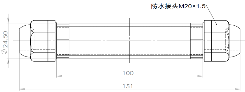 紫外辐射传感器尺寸1