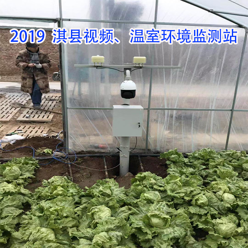 2019  淇县视频、温室环境监测站